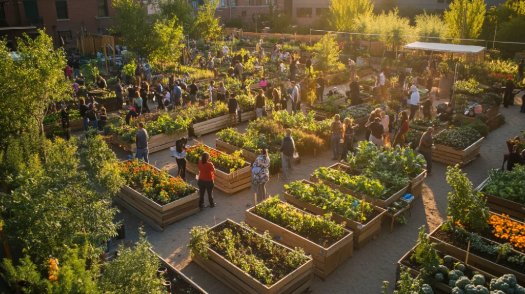 urban farming event hosting