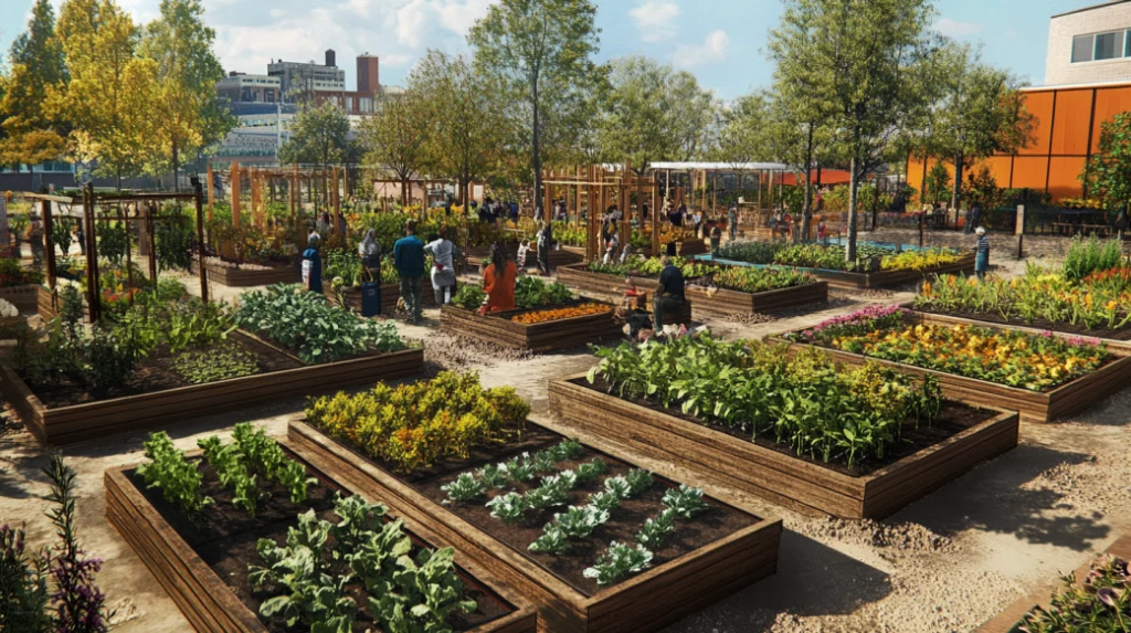 Setting up a community  Garden