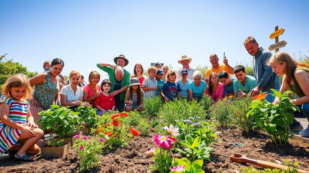 garden growth and celebration