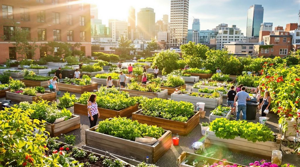 Economic and social advantages to Urban Farming


