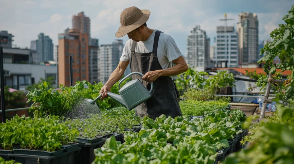 efficient irrigation system setup