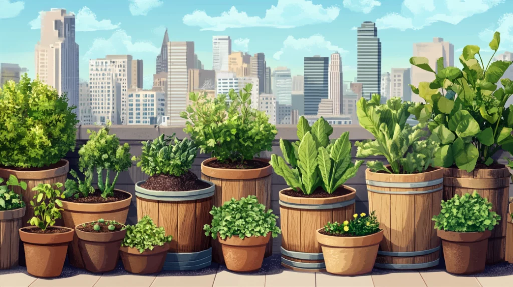 container and soil selection