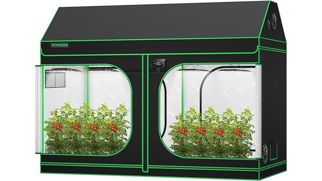 grow tent with window